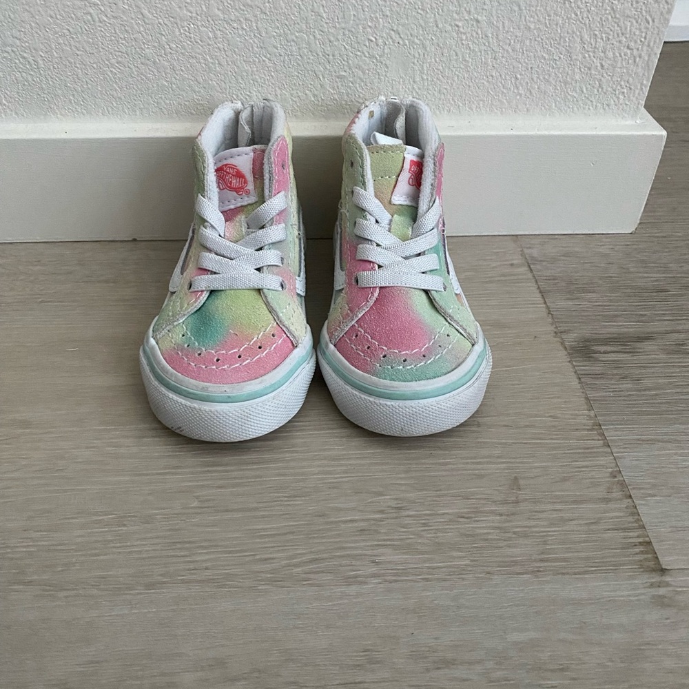 Colorful Kids High-Top Vans toddler